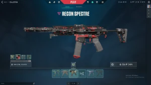 conta com varias skins de faca - Valorant