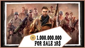 BROTHERS IN ARMS 3 1BILLION MEDALS FOR SALE 3R$ - Outros