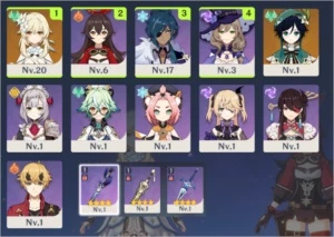 Conta Reroll Com Venti - Genshin Impact