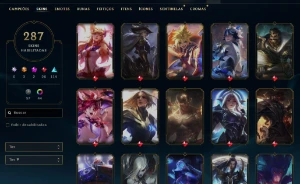 Conta Lol 287 Skins, Full Acesso. - League of Legends