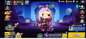 Conta com itens exclusivos com 500 gemas - Brawl Stars