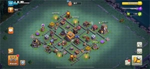 CV 10 Semi-Full - 5 Construtores - 1200 Gemas - BARATO - Clash of Clans