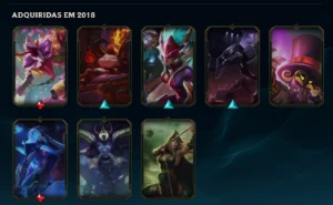 Conta LOL - Level 166 - 30 skins - Ex-Bronze - League of Legends