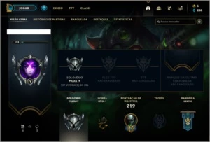 Conta prata 4 com 70 champs e 45 skins  (MAIN TOP / JG), - League of Legends LOL