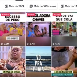 Perfil TikTok + de 500 Mil seguidores - Preço Baixo - Redes Sociais