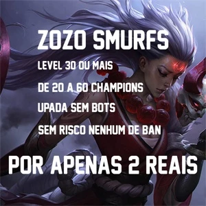 SMURFS LVL 30 + BARATAS - League of Legends LOL