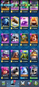 Conta Clash Royale nivel 47 full