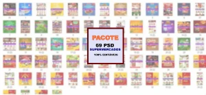 Arquivos PSD Supermercados editáveis para photoshop - Digital Services