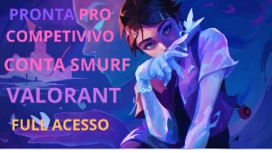 Conta Lvl 20 Valorant Pronta Pra Ranked