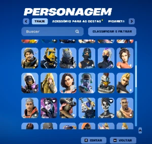 Conta fortnite Rara OG Temp 2, 3 e 4