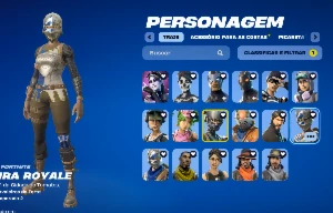 Conta fortnite Rara OG Temp 2, 3 e 4