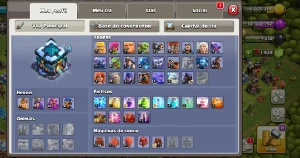 Conta cv 13 praticamente full - Clash of Clans