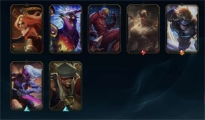 Conta League Of Legends unraked + 109 skins LOL