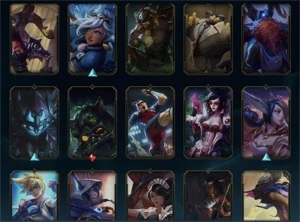 Conta League Of Legends unraked + 109 skins LOL