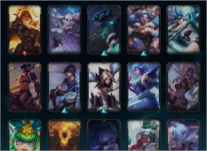 Conta  lol  gold 1 Quase todos os champs varias skins - League of Legends