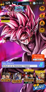 Dragon ball legends Goku Black ultra mais 22k de cristal - Outros