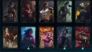 CONTA EX D2 22 SKINS NO PRECINHO PRONTA ENTREGA - League of Legends: Wild Rift LOL WR