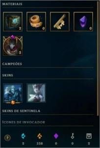 Conta Bronze 2 - League of Legends LOL
