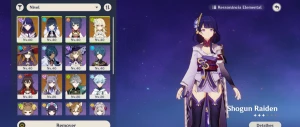 AR44 com 5 personagem 5 estrelas e arma - Genshin Impact
