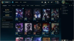 Conta lol, level 250, gold 2 - League of Legends
