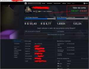 Conta Steam com 11 jogos de relevância (PES21,Rainbow6...)