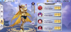 Vendo 149 gato Full 540 gemas level 46 - Saint Seiya Awakening SSA