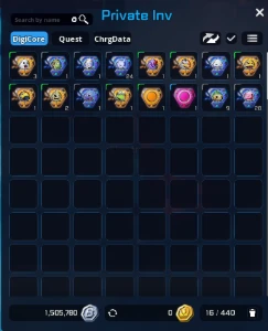 Conta Digimon Super Rumble - Servidor 1 Koromon