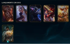 Conta League of Legends BR | Nível 491 | 64 Skins LOL