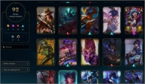 Conta Mestre Full Champs e + - League of Legends LOL