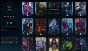 Conta Mestre Full Champs e + - League of Legends LOL