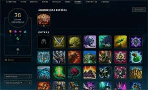 conta smurf platina 2 - League of Legends LOL