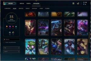 Conta Prata - LoL - League of Legends