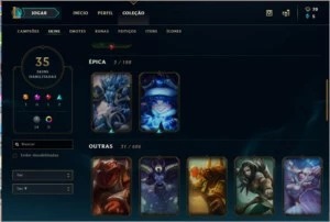 Conta Prata - LoL - League of Legends