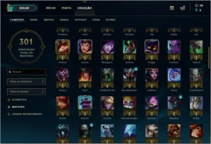 Conta Prata - LoL - League of Legends