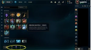 conta LoL league of legends  LVL 466 +129 SKINS