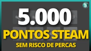 5.000 Pontos Steam (Steam Points) ON 24/7
