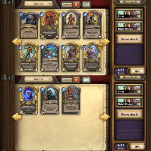 Hearthstone 59 lendárias mts douradas, ideal pra rogue - Blizzard