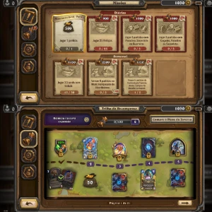 Hearthstone 59 lendárias mts douradas, ideal pra rogue - Blizzard