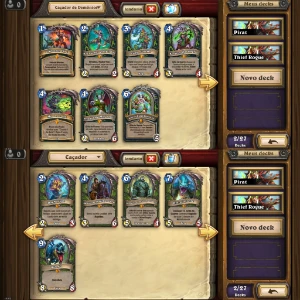 Hearthstone 59 lendárias mts douradas, ideal pra rogue - Blizzard