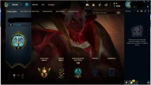 Conta gold 4 com 58% de winrate - League of Legends LOL