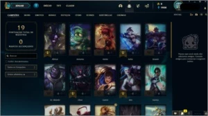 Conta gold 4 com 58% de winrate - League of Legends LOL