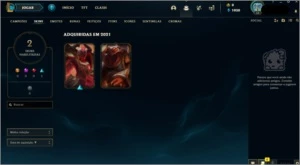 Conta gold 4 com 58% de winrate - League of Legends LOL