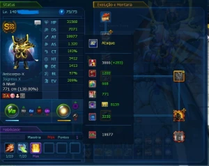 Conta Ladmo Omega com DARKNESSBAGRA - Digimon Masters Online