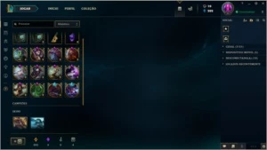 Conta league of legends platinum LOL