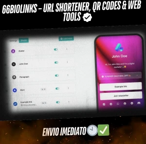 66biolinks – URL Shortener, QR Codes & Web Tools - Outros