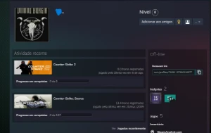 Conta 15 Anos Steam Medalha 5/10 - Counter Strike CS