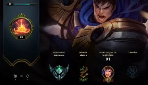 Conta de lol Plat 4 - League of Legends