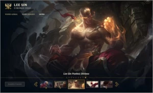 Conta de lol platina v - 13 skins - 60 campeoes - League of Legends