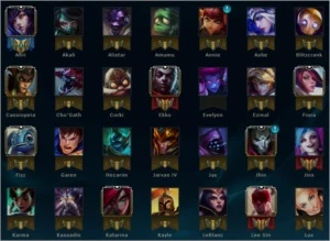 Conta de lol platina v - 13 skins - 60 campeoes - League of Legends