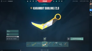 Conta Valorant Ascedente| Skin Karambit Champions 2021 - Wakfu